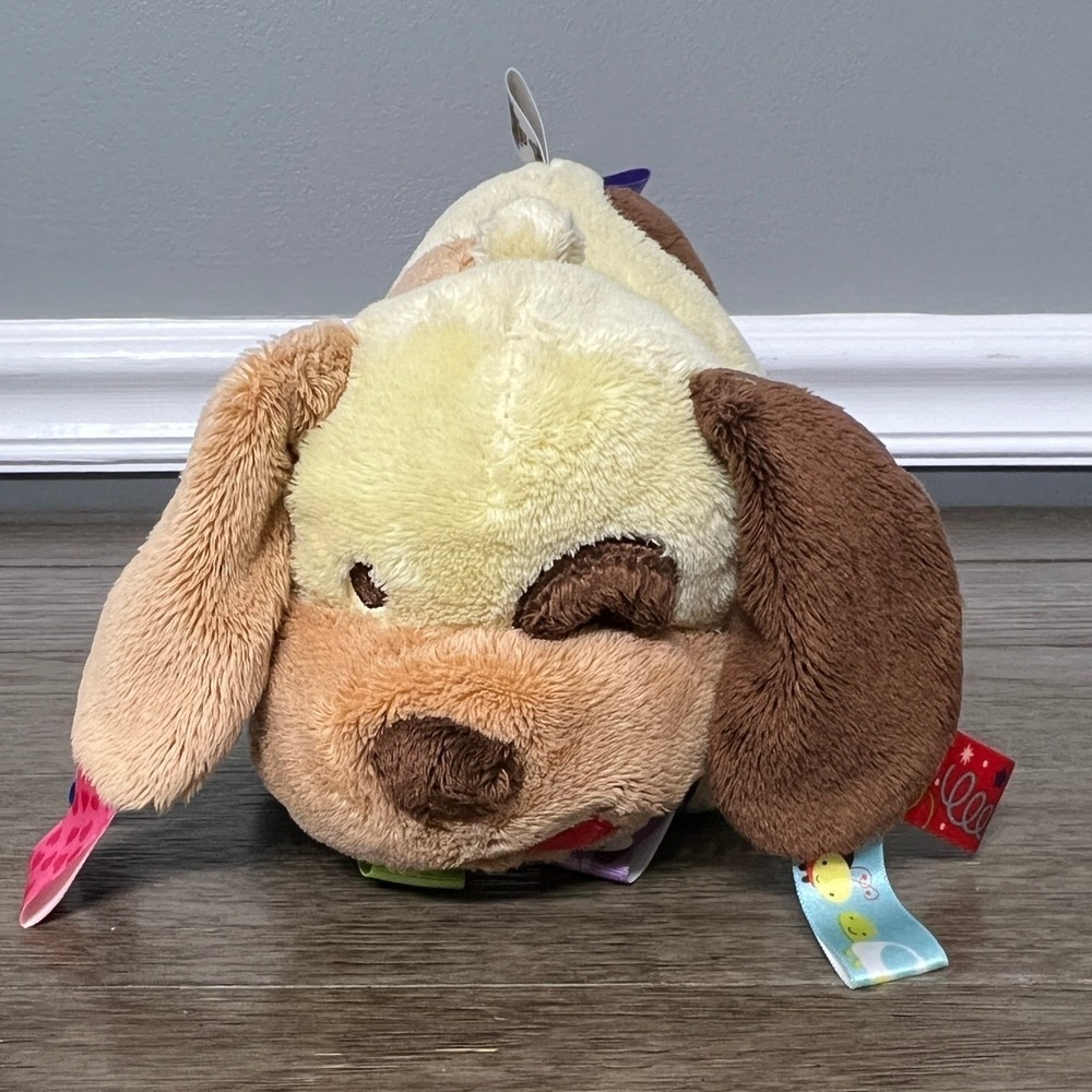 Taggies Dog‎ Puppy Plush Lovey Security Blanket Toy Stuffed Animal